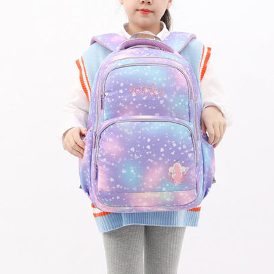 Durable Nylon School Backpack Rolling Wheel School Bag For Kids