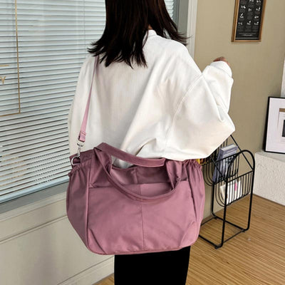 Lightweight Durable Tote Handbag Waterproof Crossbody Bag Large Hobo Purse for Travel Shopping