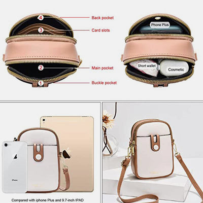 Multifunctional Large Capacity Elegant Crossbody Phone Bag