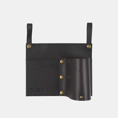 Portable Outdoor Leather Chair Armrest Organizer Bottler Holder for Camping Travel