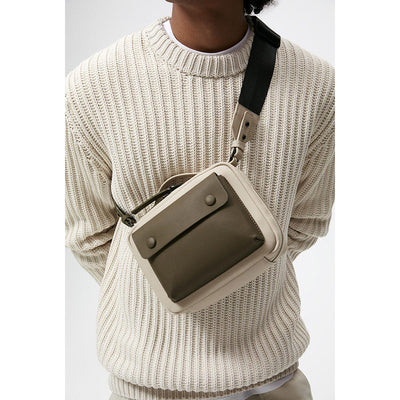 Unisex Mini Square Crossbody Purse Small Casual Shoulder Bag Handbag Wallet