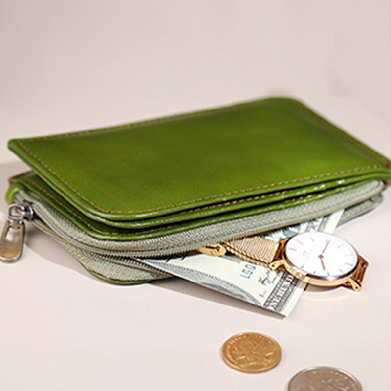 RFID Anti-theft Vintage Wallet Card Holder