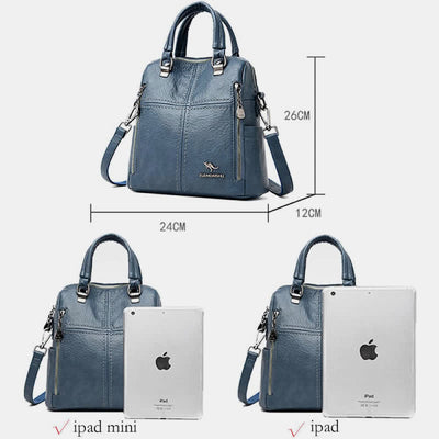 Multifunctional Large Capacity Elegant Shoulder Bag Crossbody Bag Backpack