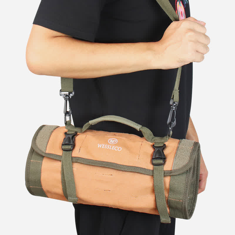Roll Tool Pouch Rolling Tool Bag Handbag Shoulder Bag Tool Organizer
