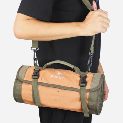 Roll Tool Pouch Rolling Tool Bag Handbag Shoulder Bag Tool Organizer
