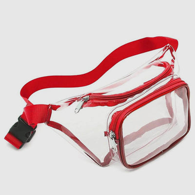 Waist Bag For Women Outdoor Running Fitness Waterproof PVC Bag