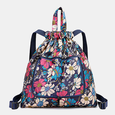 Multifunctional Foldable Backpack With Lanyard