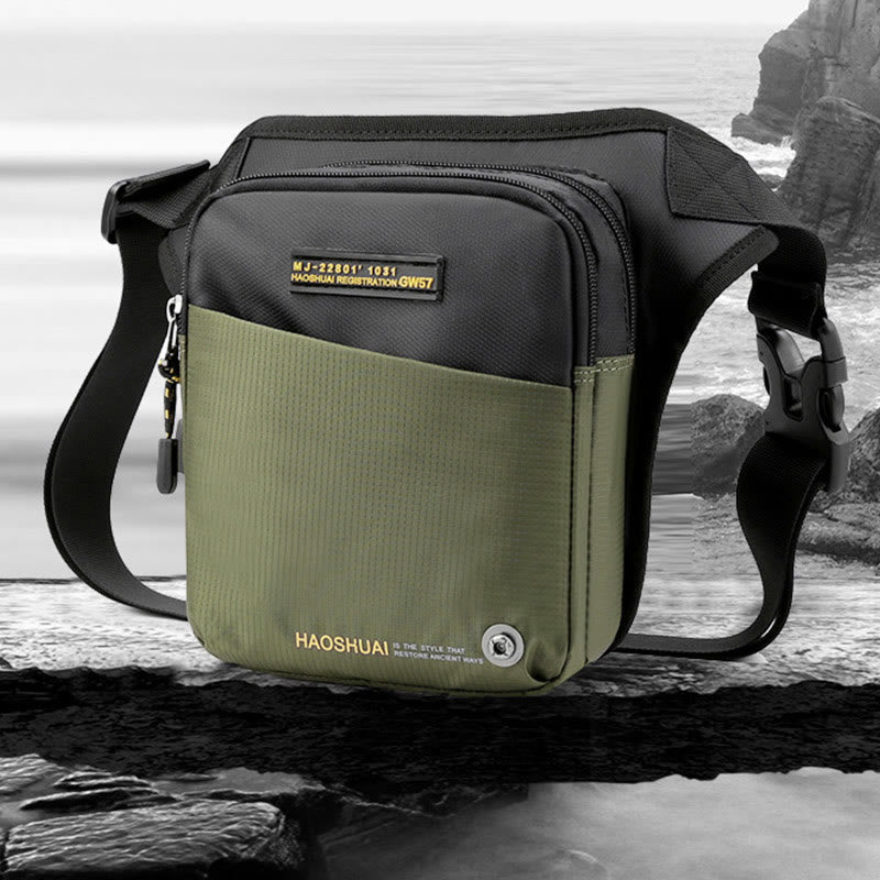Crossbody Bag For Men Casual Outdoor Riding Sports Waterproof Bag