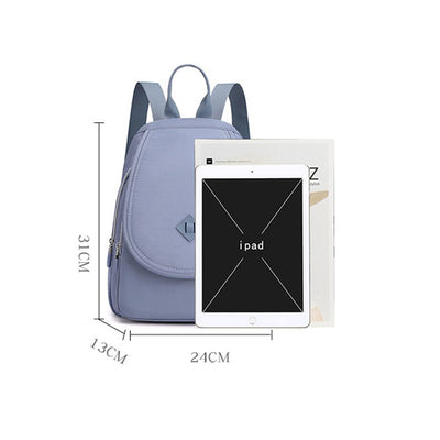 Small Nylon Backpack for Women and Girls Mini Casual Lightweight Daypack