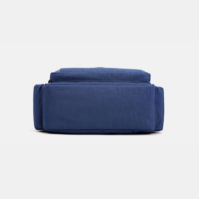 Waterproof Multi-Pocket Solid Crossbody Bag