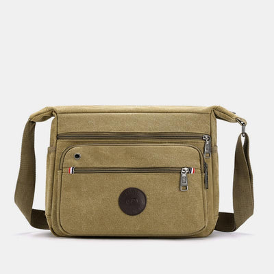 Vintage Large Capacity Canvas Messenger Bag