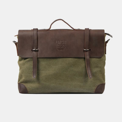 Messenger Bag For Men Canvas Casual Vintage Document Crossbody Handbag