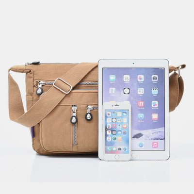 Waterproof Lightweight Casual Nylon Shoulder Purse Crossbody Bag for Women