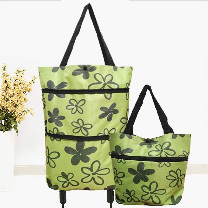 Large Capacity Expandable Foldable Trolley Bag