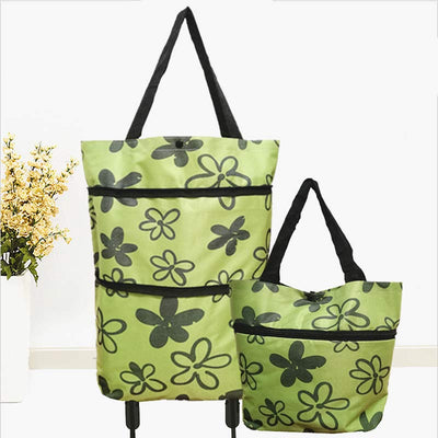 Large Capacity Expandable Foldable Trolley Bag