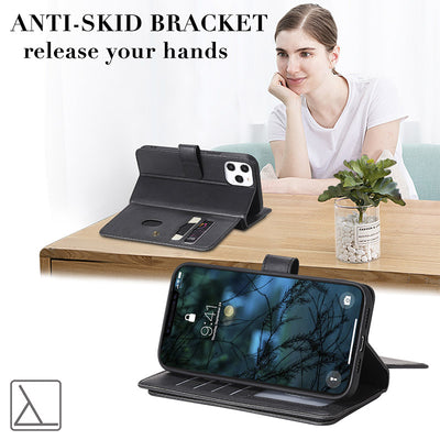 iPhone Wallet Case Lightweight Flip Case with Credit Card Holder