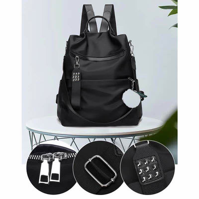 Anti-theft Design Backpack Purses Fashion Handbags Shoulder Bag Travel Daypack