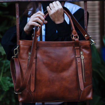 Retro Women Tote Bags Shoulder Bag Purse Satchel Waterproof Travel Handbags