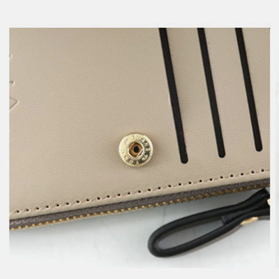 Embroidery Large Capacity Lightweight Bifold Wallet