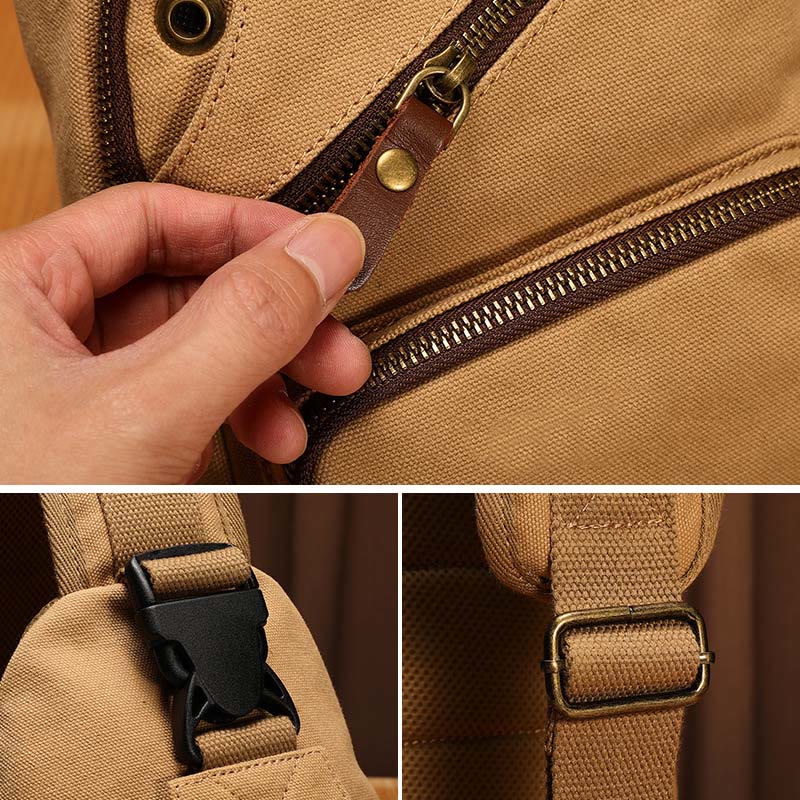Sling Bag For Men Casual Travel Outdoor Hiking Crossbody Daypack