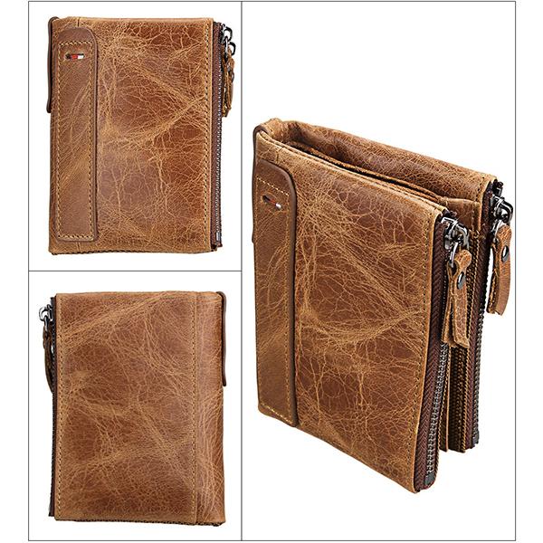 Men's Genuine Leather RFID Wallet