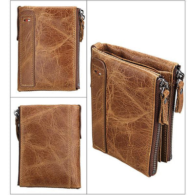 Men's Genuine Leather RFID Wallet