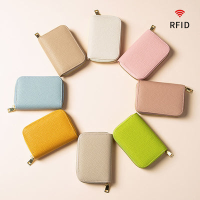 Card Holder For Women Daily RFID Protection Multiple Slots Purse