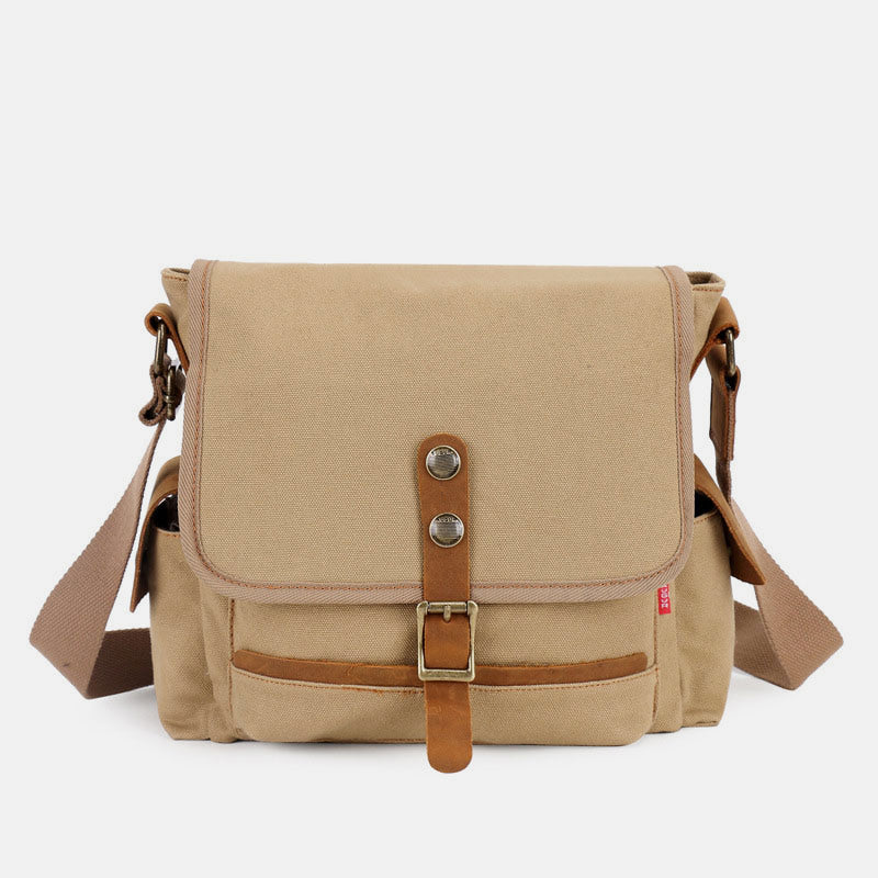 Vintage Large Capacity Canvas Messenger Bag