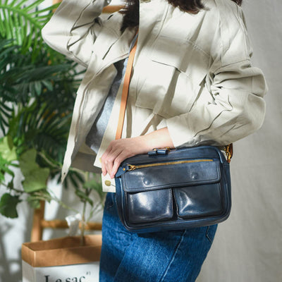 Handmade Crossbody Bag For Women Multi Pocket Fashion Daily Bag
