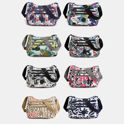 Multi-Pocket Large Capacity Waterproof Casual Crossbody Bag
