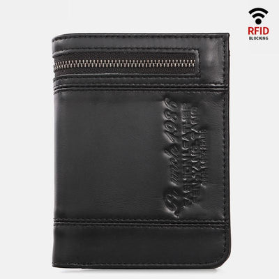 Large Capacity Bifold Retro Wallet