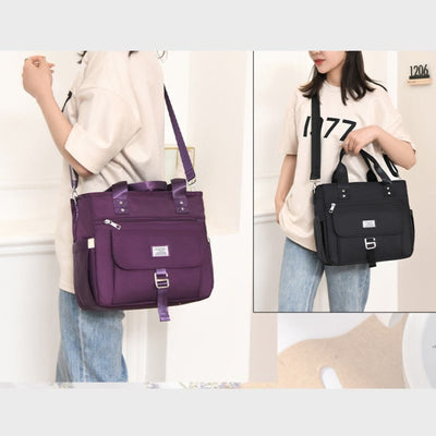Tote For Outdoor Picnic Portable Multifunctional Waterproof Nylon Lunch Bag