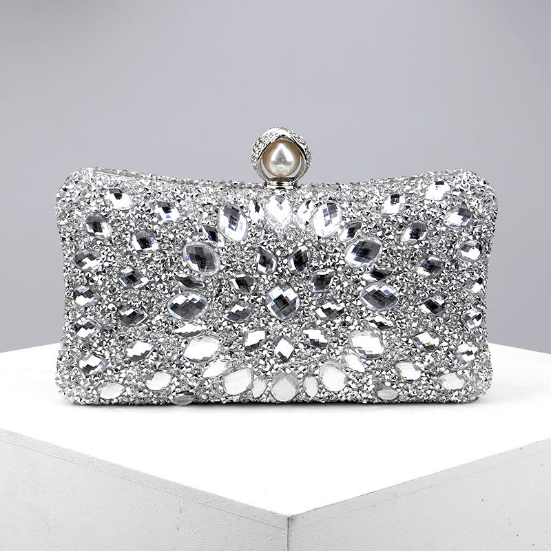 Diamond Encrusted Dinner Bag For Party Fashion Banquet Evening Bag