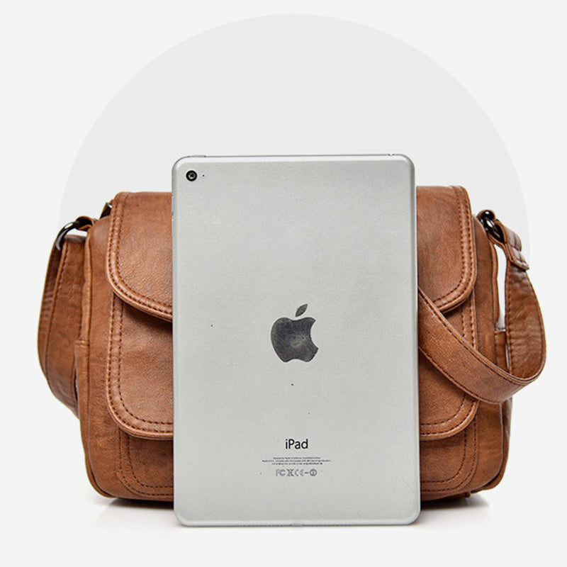 Vintage Waterproof Large Capacity Crossbody Bag