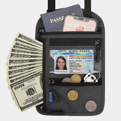 Waterproof RFID Blaocking Passport Holder Travel Bag