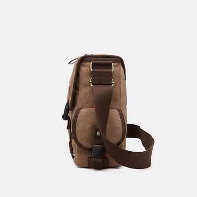 Large Capacity Wear-Resistant Vintage Crossbody Bag
