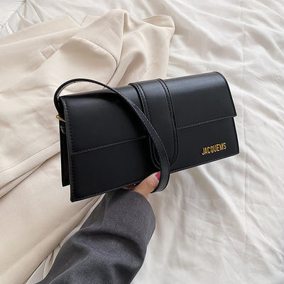 Shoulder Bag For Women Solid Color Square Elegant Dating Bag
