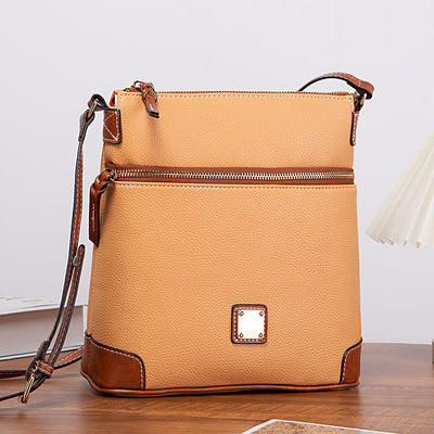 Crossbody Bag For Women Lychee Grain Texture Multi-color Leather Bag
