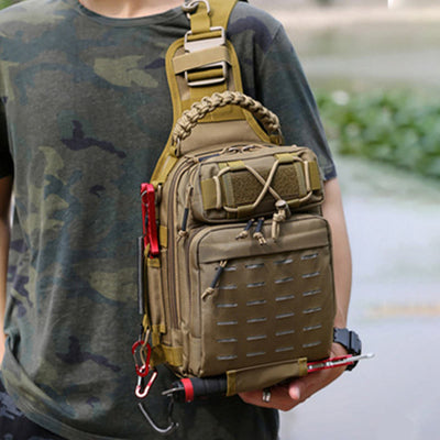 Tatical Chest Bag For Men Outdoor Training Crossbody Sling Bag