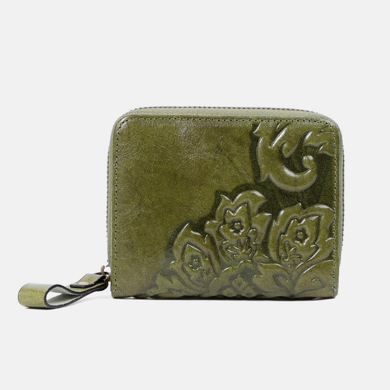 Multifunctional Retro Genuine Leather Coin Purse