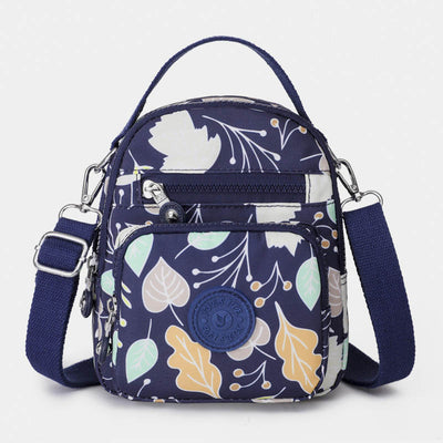 Floral Print Sling Bags for Women Crossbody Backpack Multipurpose Shoulder Bag