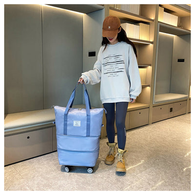 Multifunctional Travel Tote Dry Wet Separation Extensile Fitness Bag