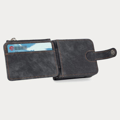Phone Case For Z Flip 6 / Z Flip 5 2-In-1 Detachable Samll Wallet