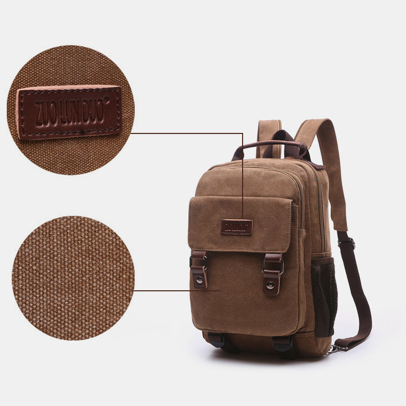 Messenger Bag Shoulder Sling Backpack Travel Rucksack