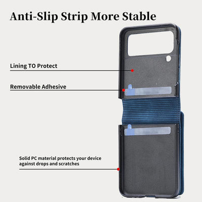 Phone Case For Z Flip 6 / Z Flip 5 2-In-1 Detachable Samll Wallet