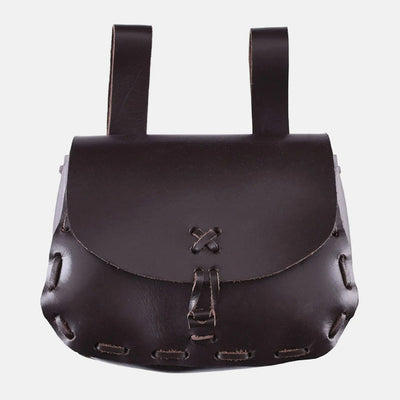 Medieval Leather Bag Pouch Portable Coin Purse Belt Holster Waist Bag