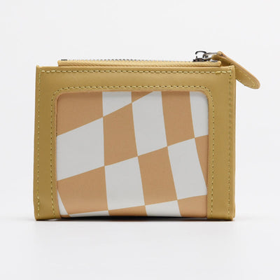 Wallet For Women Protable Light Color Short Leather Money Clip