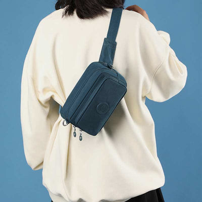 Lightweight Waterproof Waist Bag for Women with Crossbody Strap