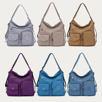 Multifunctional Lightweight Waterproof Casual Crossbody Bag Backpack
