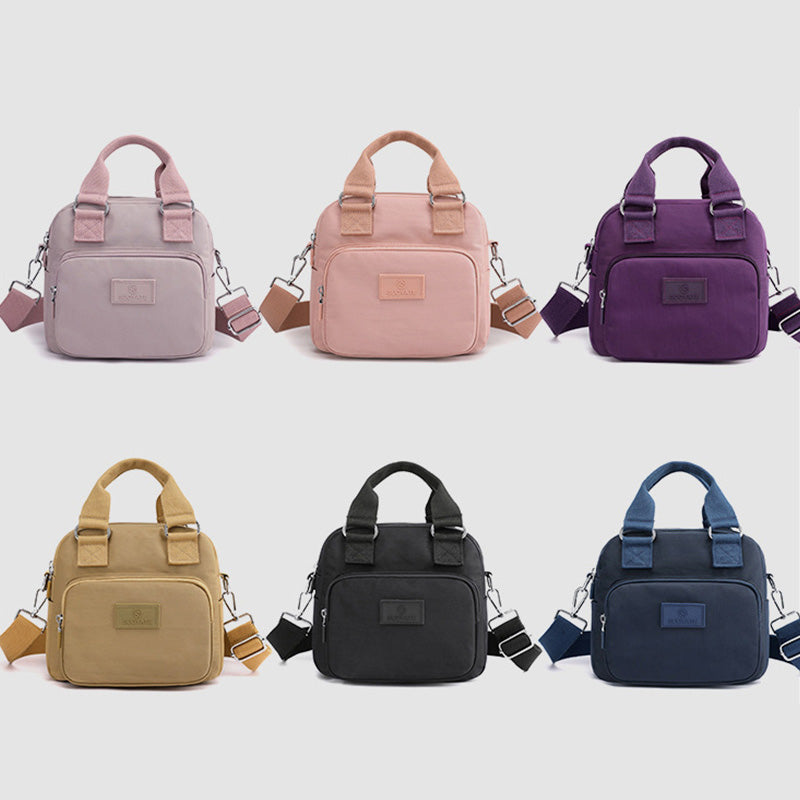 Crossbody Bag for Women Water Resistant Large Shoulder Purse Top-Handle Satchel